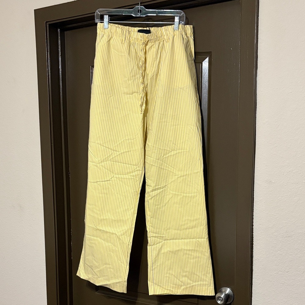 Zara Yellow Striped Pants